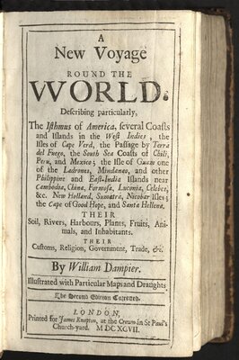 A New Voyage Round the World - Title page