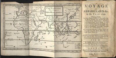 A Voyage to New Holland… Vol. III  - Title page