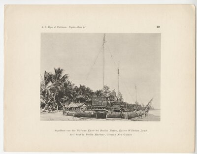 Album von Papúa-Typen II : Nord Neu-Guinea, Bismarck Archipel, Deutsche Salomo-Inseln, etwa 550 Abbildungen auf 53 Tafeln in Lichtdruck – Plate 10