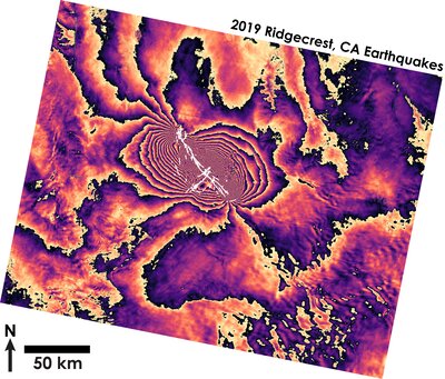 Rings of the Ridgecrest Earthquakes