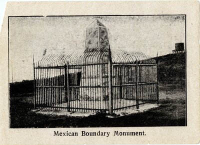 Mexican Boundary Monument