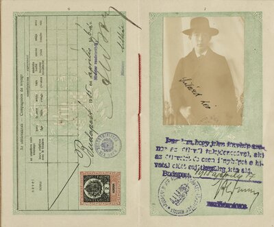 Leo Szilard's Hungarian passport