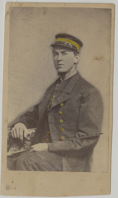 Officer from USS Lancaster