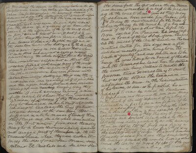 Logbook kept by Absalom Wagner on the U.S.S. North Carolina