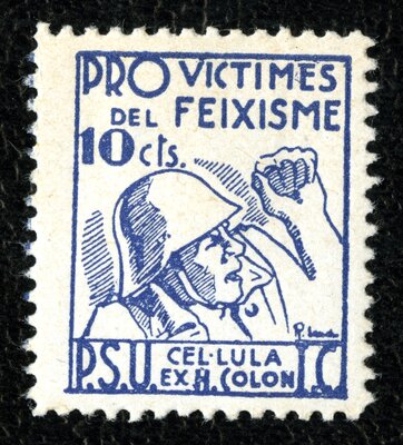 Spanish Civil War Stamp: Casualties