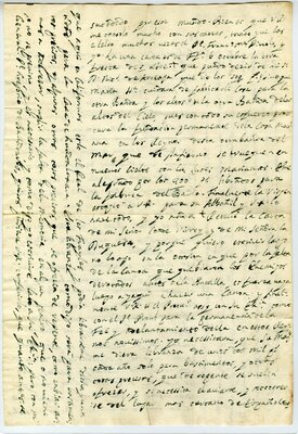 Autograph letter signed Loreto Mission, California, 17 April 1698 - Page 2
