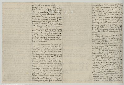 [Collection of five letters relating to Father Pedro Benito Cambón, the San Diego mission, and the importation of church decorations]